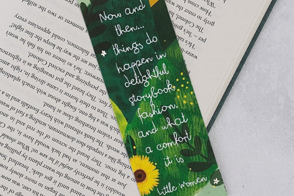 Little Women Bookmark from All The LITTLE WOMEN Etsy Finds | bookriot.com