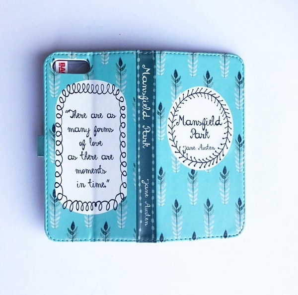 Mansfield Park phone case | https://www.etsy.com/listing/526767472/jane-austen-gift-mansfield-park-phone