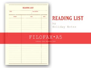 Library Card reading list
