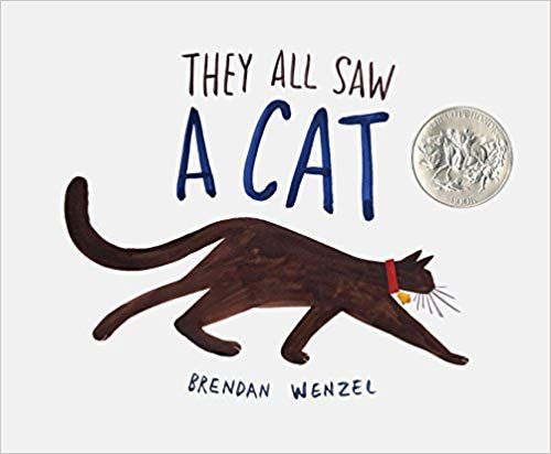 cover of they all saw a cat