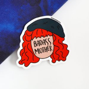 Molly Weasley Bad Ass Mother Sticker