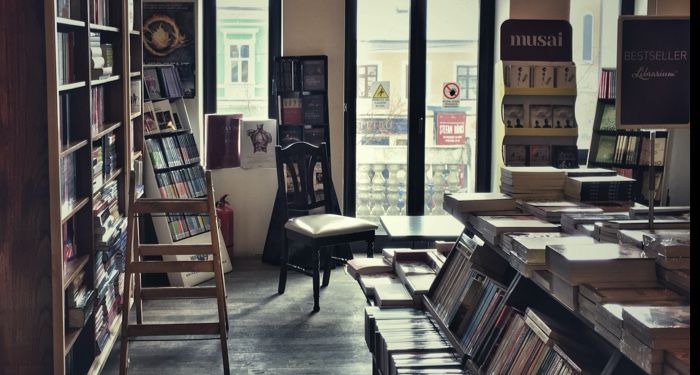 image of a bookstore interior
