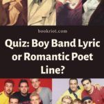 Quiz  Boy Band or Romantic Poet  - 65