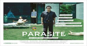 parasite movie promo poster