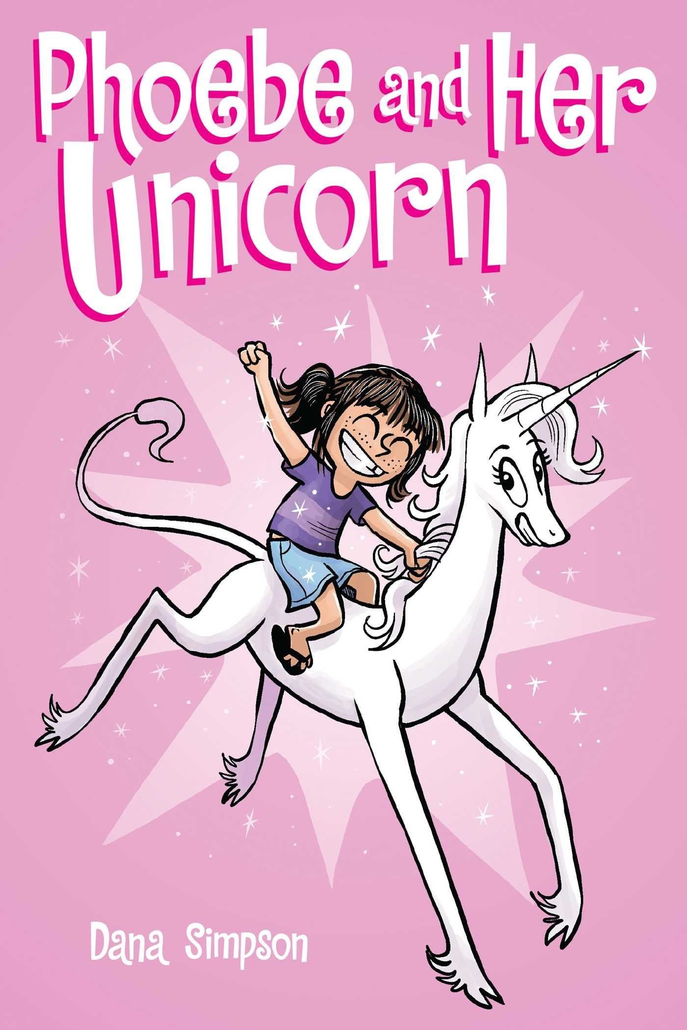 Phoebe ve Unicorn kitabının kapağı