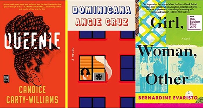 book cover images for sample of 2020 Women's Prize longlist