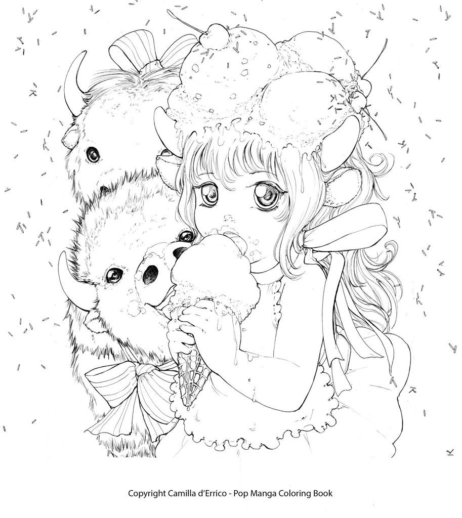 Coloring Pages  Anime Coloring Book Online Painting Free Read Pages For