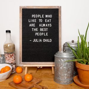 Felt Letter Board Book Quote