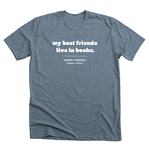 Voman's Bookstore from Pasadena, CA T-shirt Bonfire