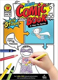 Blank Comic Book How to Level 1 Book Cover
