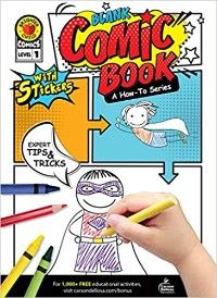 Blank Comic Book How to Level 1 Book Cover