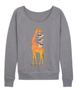Giraffe Book Sweatshirt
