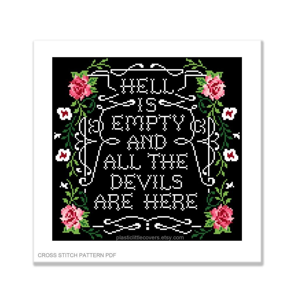 Shakespeare Cross Stitch Patterns Are Indeed Violent Delights - 74