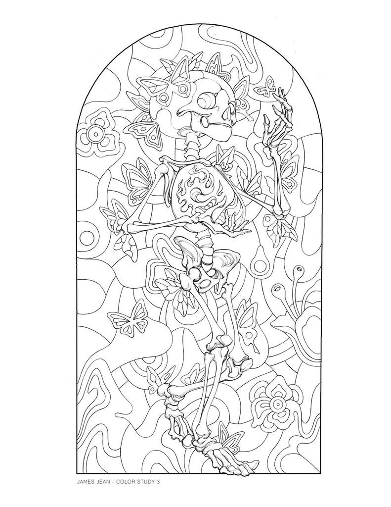 These Artists Are Making Free Coloring Pages For You To Enjoy - 63