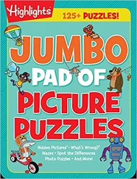 Highlights Jumbo Pad of Picture Puzzles