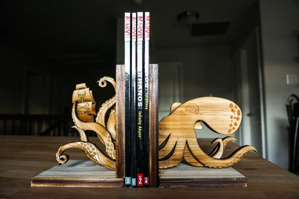 Eight Arms To Hug Your Books  The Perfect Octopus Bookends   Book RIot - 35