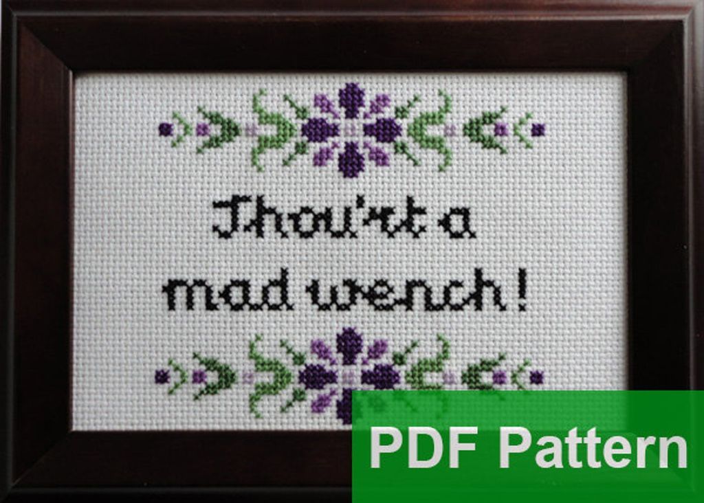 Shakespeare Cross Stitch Patterns Are Indeed Violent Delights - 43