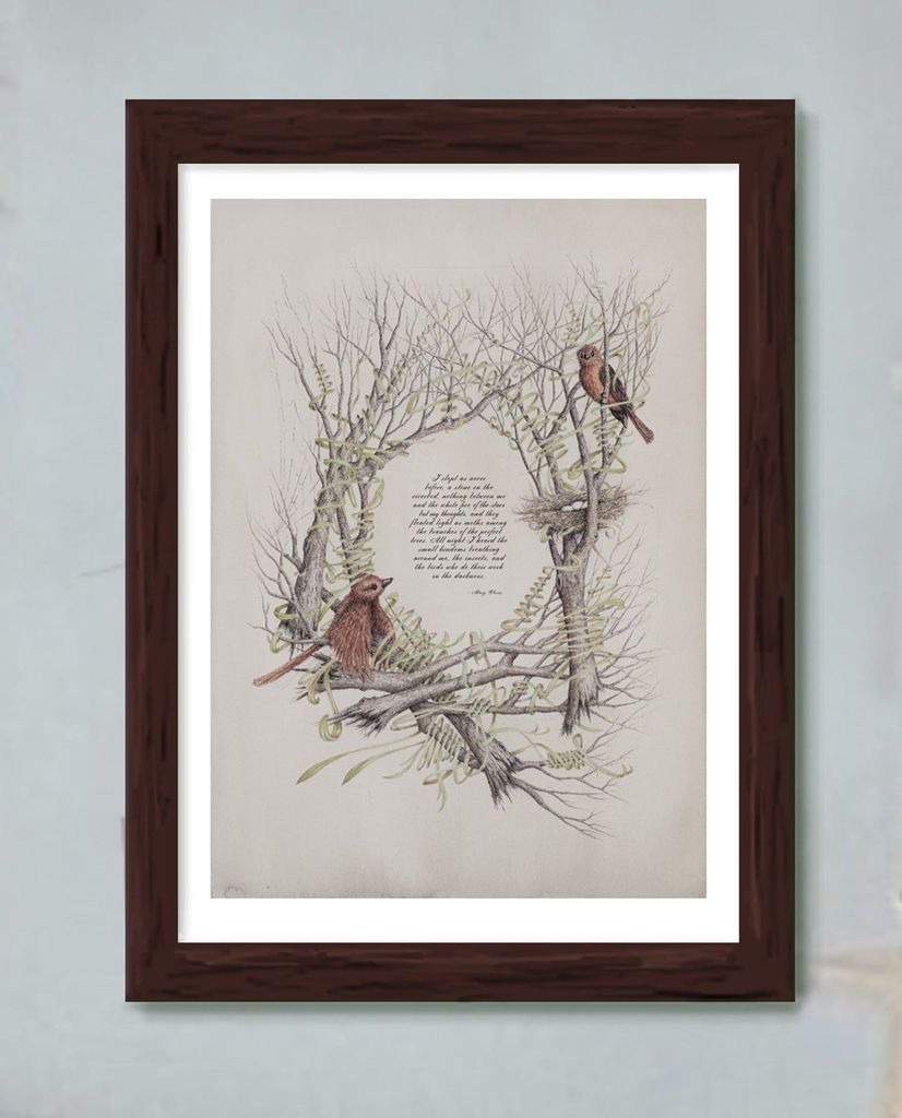 Mary Oliver Prints To Bring Nature  Healing  and Inspiration To Your Home - 34