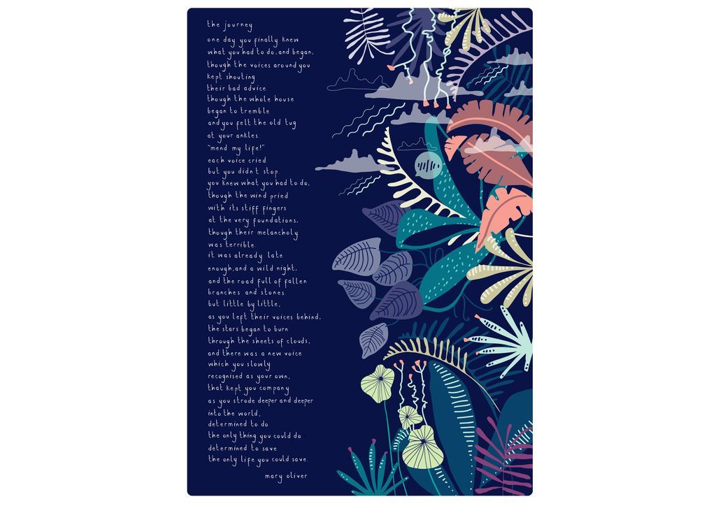 Mary Oliver Prints To Bring Nature  Healing  and Inspiration To Your Home - 33