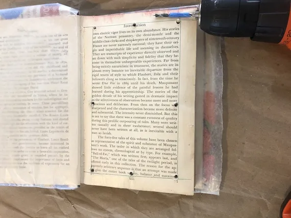 how to make hollow book