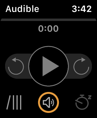 audible apple watch