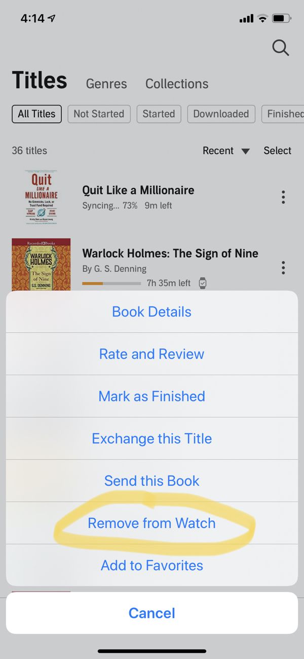 How to Download Audible Book to Apple Watch - 35