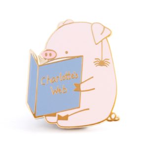 Charlotte's Web Enamel Pin