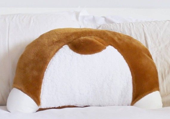 Corgi Butt Pillow by BootyFarm Etsy