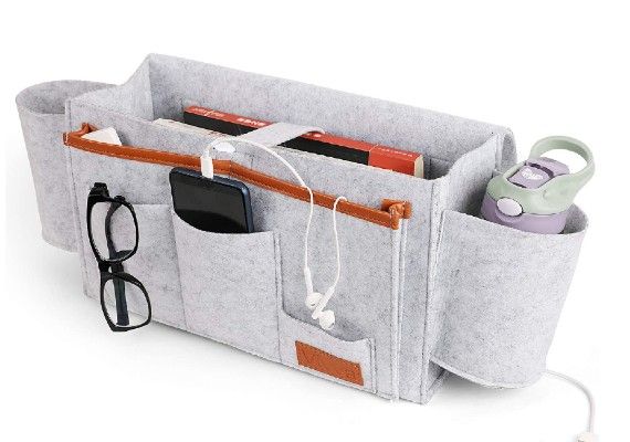 Large Felt Bedside Caddy Organizer from Amazon