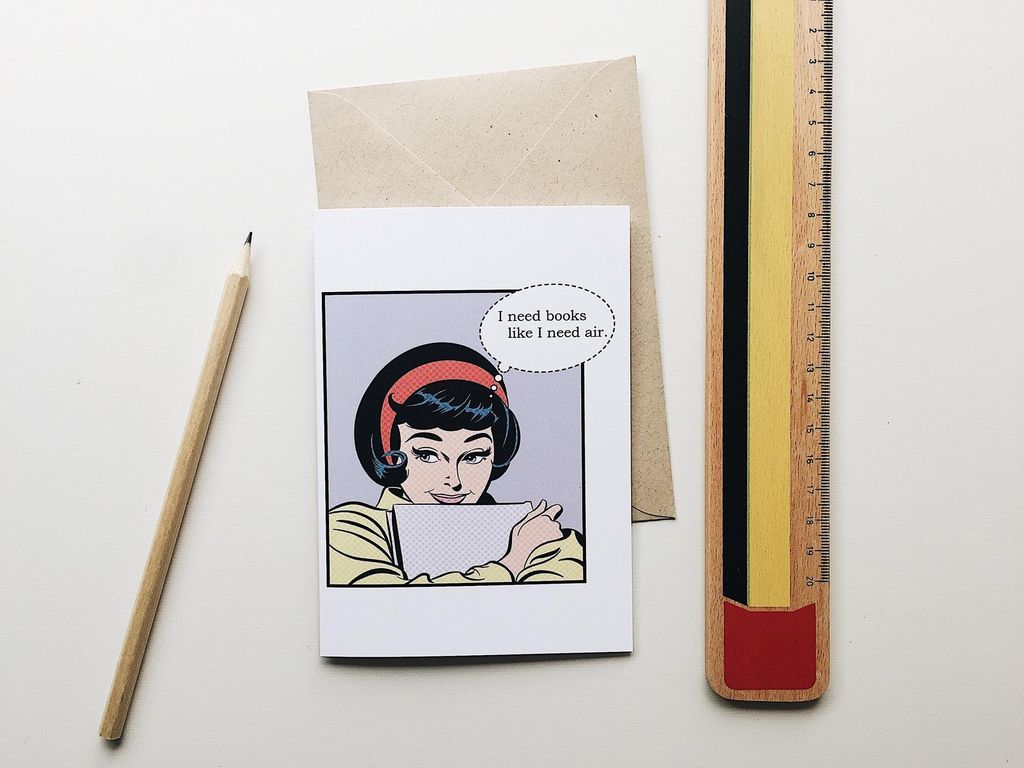 Bookish Notecards  Sticky Notes  and Other Paper Goods - 1