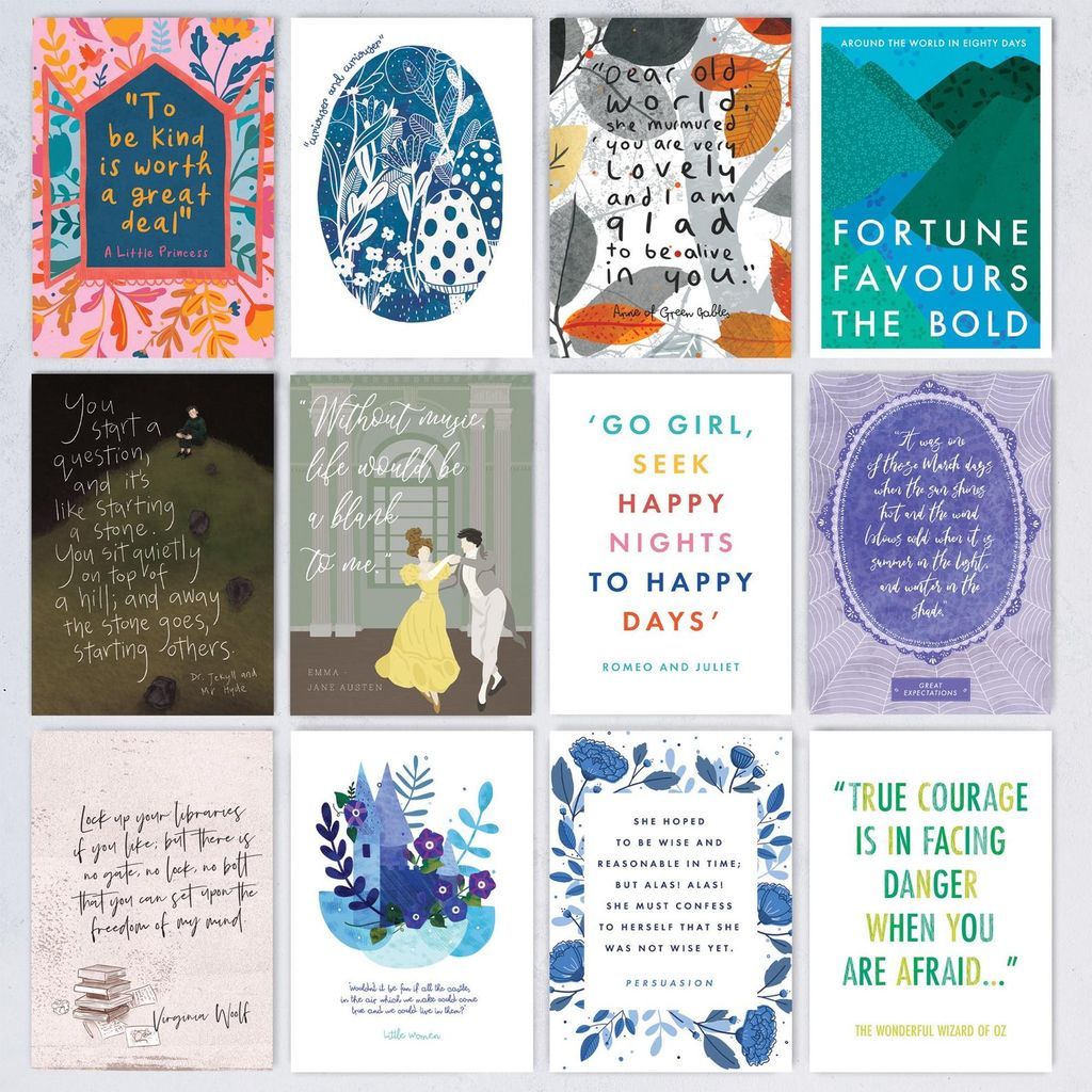 Bookish Notecards  Sticky Notes  and Other Paper Goods - 88