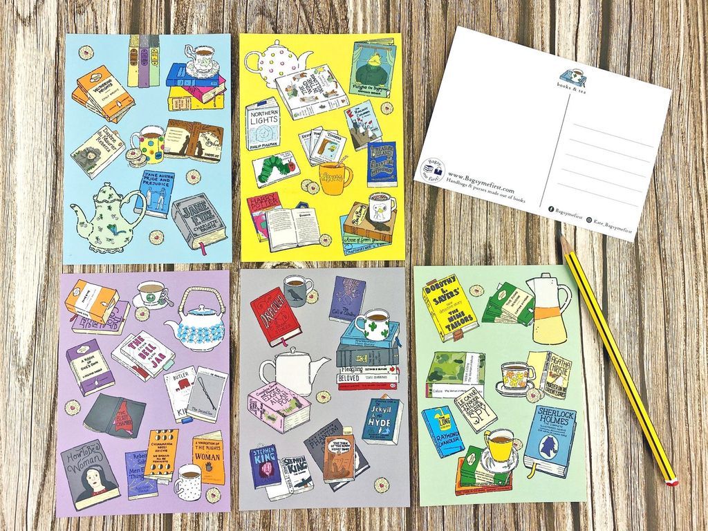 Bookish Notecards  Sticky Notes  and Other Paper Goods - 41