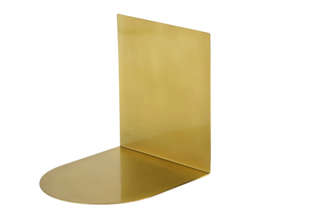 Hard and Heavy Brass Bookends For Your Shelves - 26