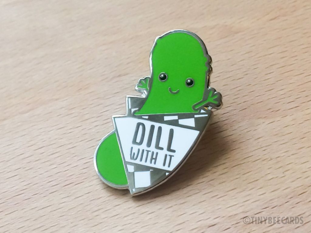 How Punny  Enamel Pins Featuring Puns and Word Play - 48