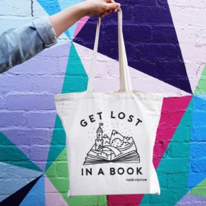 Get Lost in Books Tote Bag
