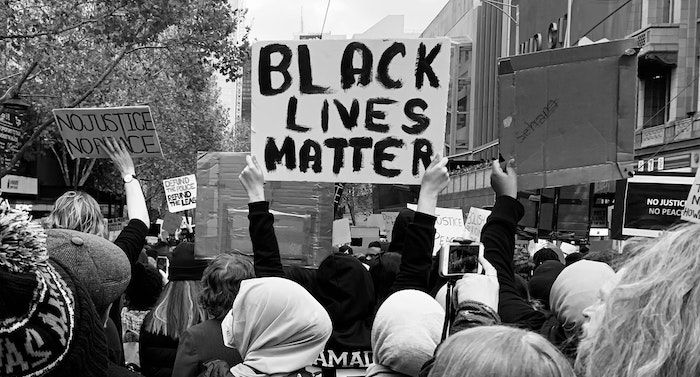 Black Lives Matter protest signs