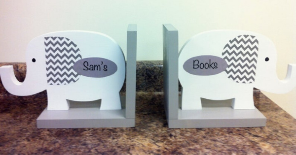 16 Personalized Bookends for Your Home Library - 67