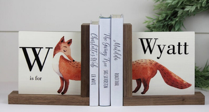 16 Personalized Bookends For Your Home