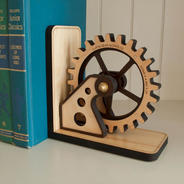 16 Personalized Bookends for Your Home Library - 91