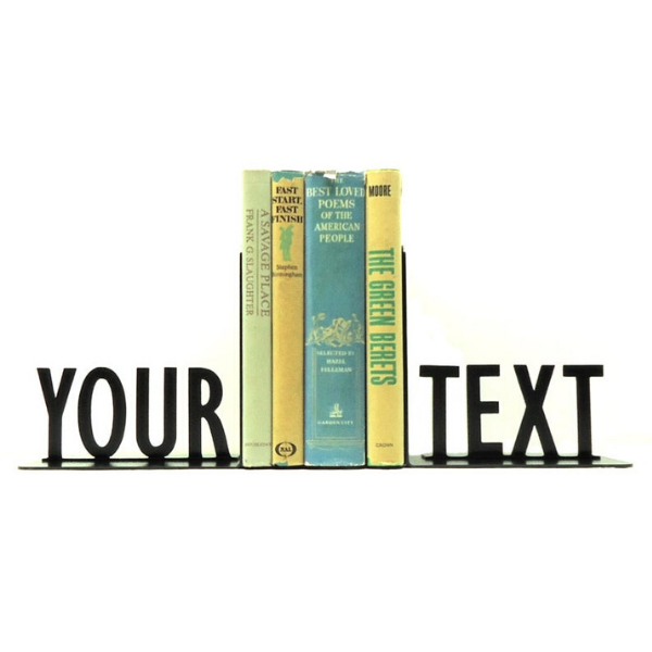 16 Personalized Bookends for Your Home Library - 49