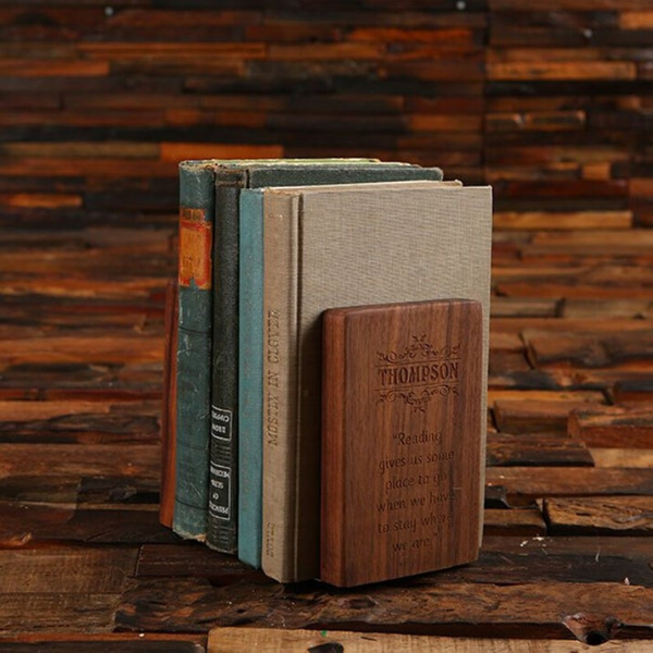 16 Personalized Bookends for Your Home Library - 49