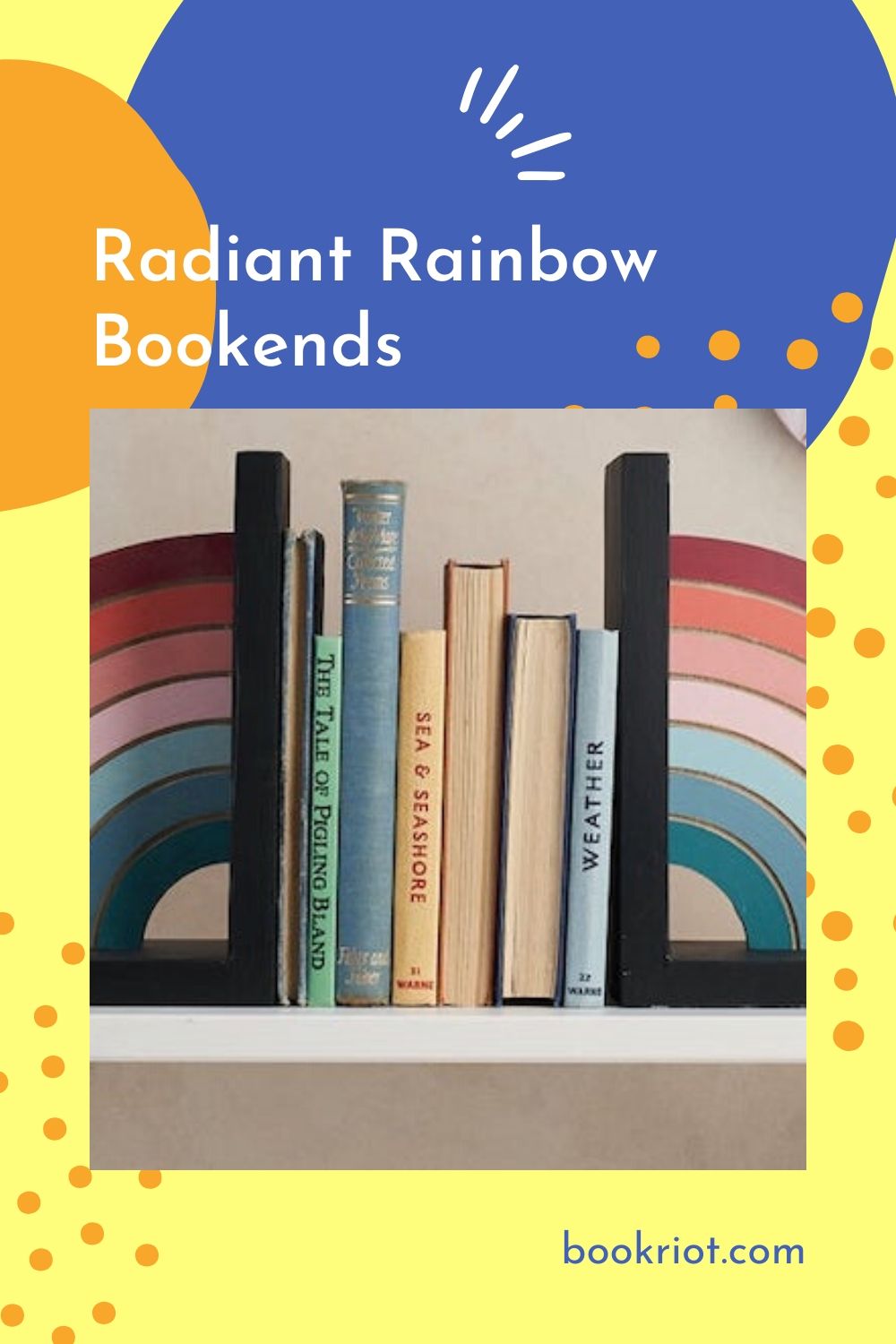 rainbow bookends target