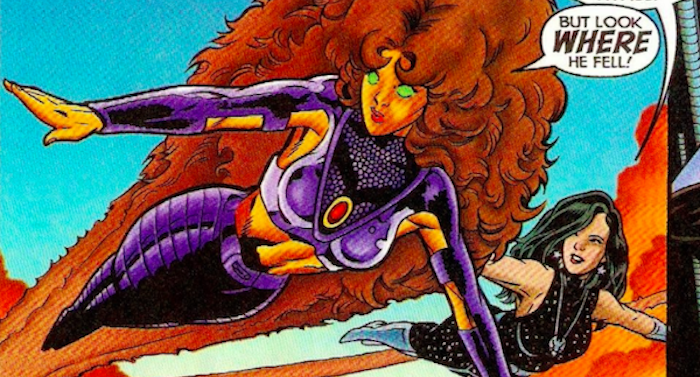 starfire superhero costume