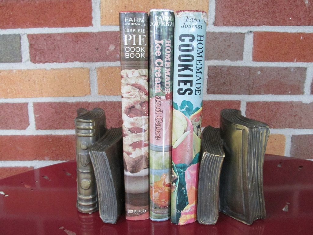 Hard and Heavy Brass Bookends For Your Shelves - 33