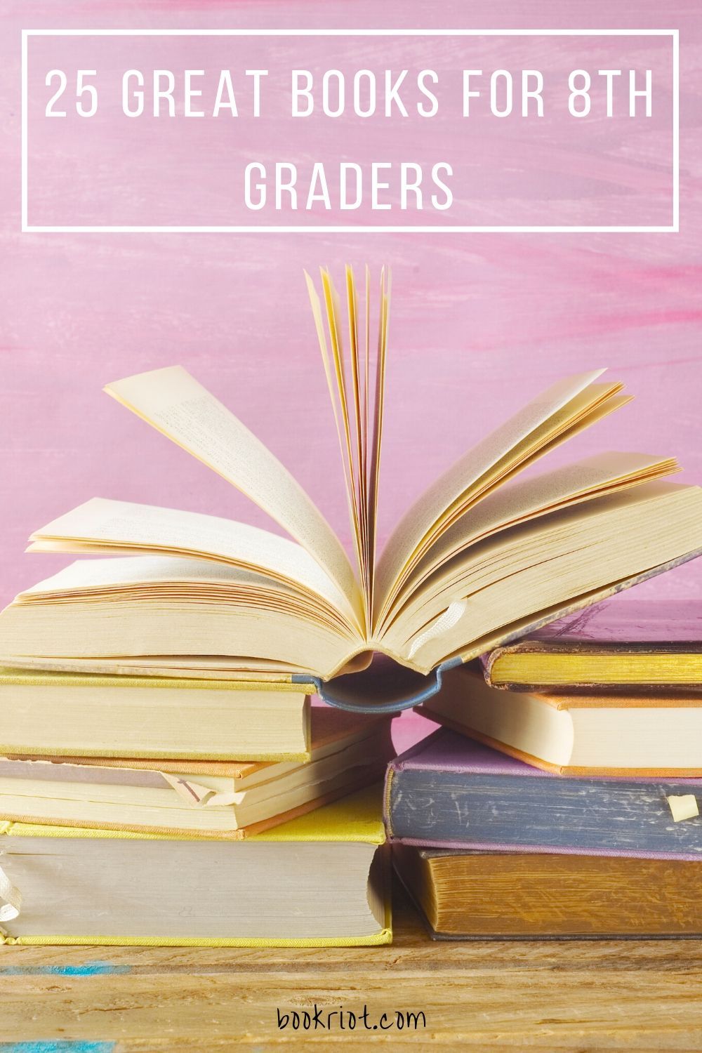 good books for 8th graders for a book report