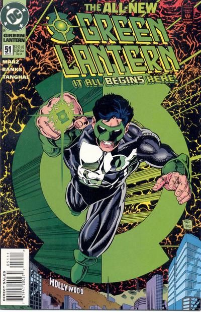 Kyle Rayner Green Lantern cover