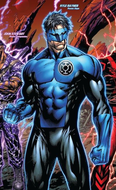 blue lantern corps symbol coloring pages