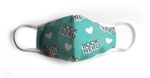 book nerd mask for literary masks