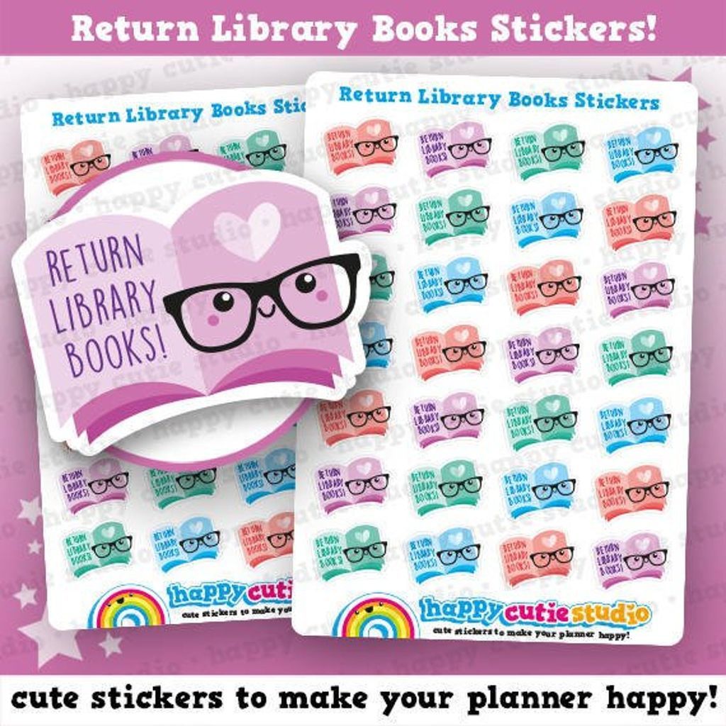 15  Library Stickers To Show Your Love of That Special Place - 32