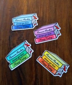 Romance Reader Stickers